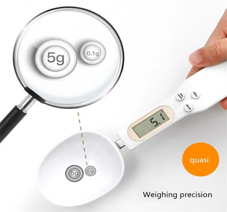 Balance Cuillère à peser Balance de cuisine Cuillère à mesurer électronique G Balance à café en poudre Balance de cuisson Balance de mesure électronique